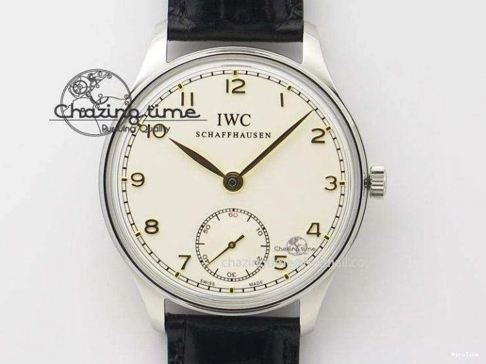 MIROTIME 0428 Portuguese Tourbillon Power Reserve Moonphase SS Black Dial Gold Numbers On Black Leather Strap RelaxedFit 7320